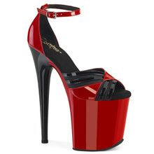 Load image into Gallery viewer, Tacones Pleaser FLAMINGO-884 Rojo Negro
