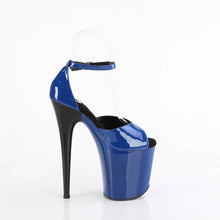 Load image into Gallery viewer, Tacones Pleaser FLAMINGO-884 Royal Azul Negro
