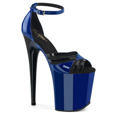 Load image into Gallery viewer, Tacones Pleaser FLAMINGO-884 Royal Azul Negro

