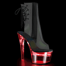 Load image into Gallery viewer, Tacones Pleaser FLASHDANCE-1018C-7 Transparente
