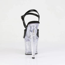Load image into Gallery viewer, Tacones Pleaser FLASHDANCE-709SPEC Negro Transparente
