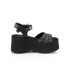 Carregar imagem no visualizador da galeria, Sandalias Demonia FUNN-10 Negro Piel vegana
