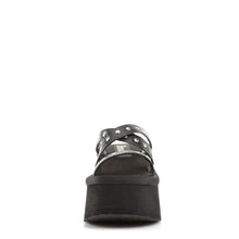 Load image into Gallery viewer, Sandalias Demonia FUNN-19 Negro Piel vegana
