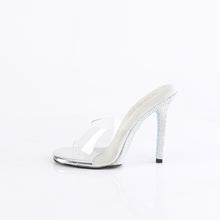 Carregar imagem no visualizador da galeria, Sapatos de salto alto Fabulicious GALA-01DM - Transparente / Strass AB prateado

