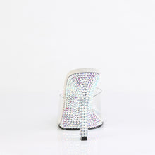 Carregar imagem no visualizador da galeria, Sapatos de salto alto Fabulicious GALA-01DML - Transparente / Strass AB prateado
