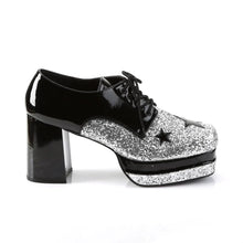 Cargar imagen en el visor de la galería, Zapatos Funtasma GLAMROCK-02 Negro Charol Plata
