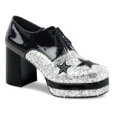 Cargar imagen en el visor de la galería, Zapatos Funtasma GLAMROCK-02 Negro Charol Plata
