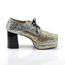 Carregar imagem no visualizador da galeria, Zapatos Funtasma GLAMROCK-02 Plata Dorado Purpurina
