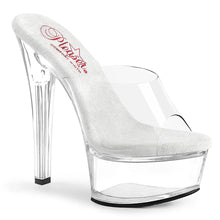 Load image into Gallery viewer, Tacones Pleaser GLEAM-601 Transparente
