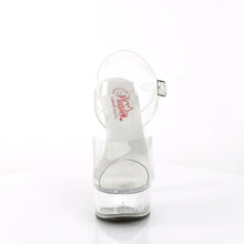 Load image into Gallery viewer, Tacones Pleaser GLEAM-608 Transparente
