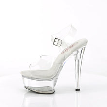 Load image into Gallery viewer, Tacones Pleaser GLEAM-608 Transparente
