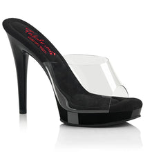 Carregar imagem no visualizador da galeria, Tacones Fabulicious GLORY-501 Transparente Negro
