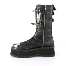 Load image into Gallery viewer, Zapatos con plataforma Demonia GRAVEDIGGER-250 Negro Piel vegana
