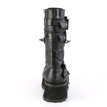 Load image into Gallery viewer, Zapatos con plataforma Demonia GRAVEDIGGER-250 Negro Piel vegana
