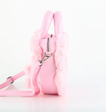 Load image into Gallery viewer, Calzado Demonia HB-631 B. PINK VEGAN LEATHER-FAUX FUR
