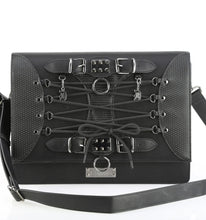 Carregar imagem no visualizador da galeria, Calzado Demonia HB-661 Negro Piel vegana
