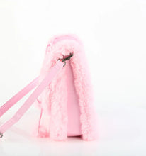 Load image into Gallery viewer, Calzado Demonia HB-663 B. PINK VEGAN LEATHER-FAUX FUR
