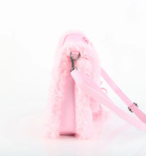 Load image into Gallery viewer, Calzado Demonia HB-663 B. PINK VEGAN LEATHER-FAUX FUR
