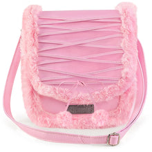 Load image into Gallery viewer, Calzado Demonia HB-663 B. PINK VEGAN LEATHER-FAUX FUR
