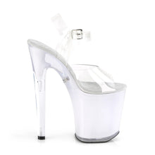 Load image into Gallery viewer, Tacones Pleaser ILLUMINATOR-808 Transparente White Glow
