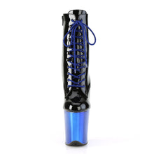 Carica l&#39;immagine nel visualizzatore di Gallery, Botas Pole Dance PLEASER FLAMINGO 1020 - ROYAL AZUL CROMADO CHAROL
