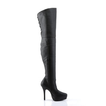 Cargar imagen en el visor de la galería, Botas Devious INDULGE-3011 Negro Piel (p)
