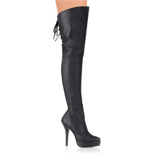 Cargar imagen en el visor de la galería, Botas Devious INDULGE-3011 Negro Piel (p)
