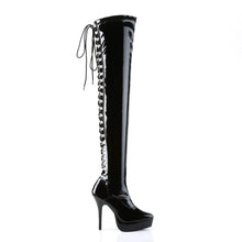 Cargar imagen en el visor de la galería, Botas Devious INDULGE-3063 Negro Str Charol
