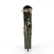 Load image into Gallery viewer, Tacones Pleaser INFINITY-1020CAMO Verde Camo Fabric
