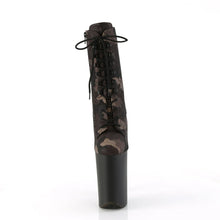 Load image into Gallery viewer, Tacones Pleaser INFINITY-1020CM Verde Camo Negro
