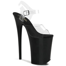 Cargar imagen en el visor de la galería, Tacones Pleaser INFINITY-908 Transparente Negro
