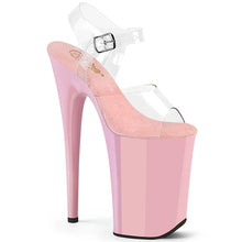 Cargar imagen en el visor de la galería, Tacones Pleaser INFINITY-908 Transparente B. Rosa
