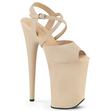 Load image into Gallery viewer, Pleaser INFINITY-924 Heels - Beige Faux Leather / Beige Matte
