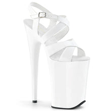 Cargar imagen en el visor de la galería, Tacones Pleaser INFINITY-997 Blanco Charol
