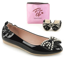 Load image into Gallery viewer, Tacones Pin Up Couture IVY-09 Negro Charol
