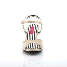 Load image into Gallery viewer, Tacones Pleaser Pink Label JENNA-09 Crema Charol
