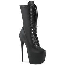 Load image into Gallery viewer, Tacones Pleaser JUBILANT-1048 Negro Str. Piel
