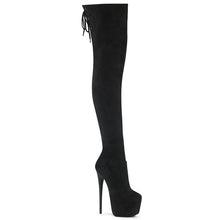 Load image into Gallery viewer, Tacones Pleaser JUBILANT-3007FS Negro Faux Suede
