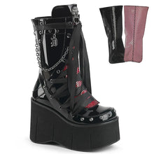 Load image into Gallery viewer, Botas Demonia KERA-121 Negro Pat
