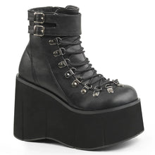 Carregar imagem no visualizador da galeria, Botines Demonia KERA-21 Negro Piel vegana
