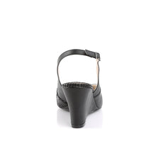 Load image into Gallery viewer, Tacones Pleaser Pink Label KIMBERLY-01SP Negro Piel Sintética
