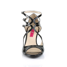 Load image into Gallery viewer, Tacones Pleaser Pink Label KIMBERLY-04 Negro Charol
