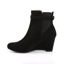 Load image into Gallery viewer, Botas Pleaser Pink Label KIMBERLY-102 Negro Nubuck Suede
