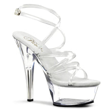 Load image into Gallery viewer, Tacones Pleaser KISS-206 Transparente

