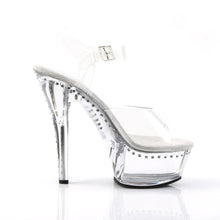 Cargar imagen en el visor de la galería, Tacones Pleaser KISS-208LS Transparente
