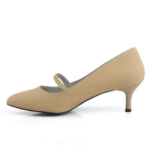 Load image into Gallery viewer, Tacones Pleaser Pink Label KITTEN-03 Taupe Nubuck
