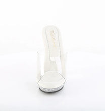 Cargar imagen en el visor de la galería, Tacones Fabulicious LIP-101CAS Transparente Plata
