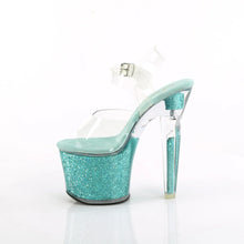 Load image into Gallery viewer, Tacones Pleaser LOVESICK-708SG Transparente Aguamarina Iridescent
