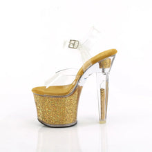 Load image into Gallery viewer, Tacones Pleaser LOVESICK-708SG Transparente Dorado Iridescent
