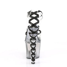 Load image into Gallery viewer, Tacones Pleaser LOVESICK-712T Transparente Negro Faded
